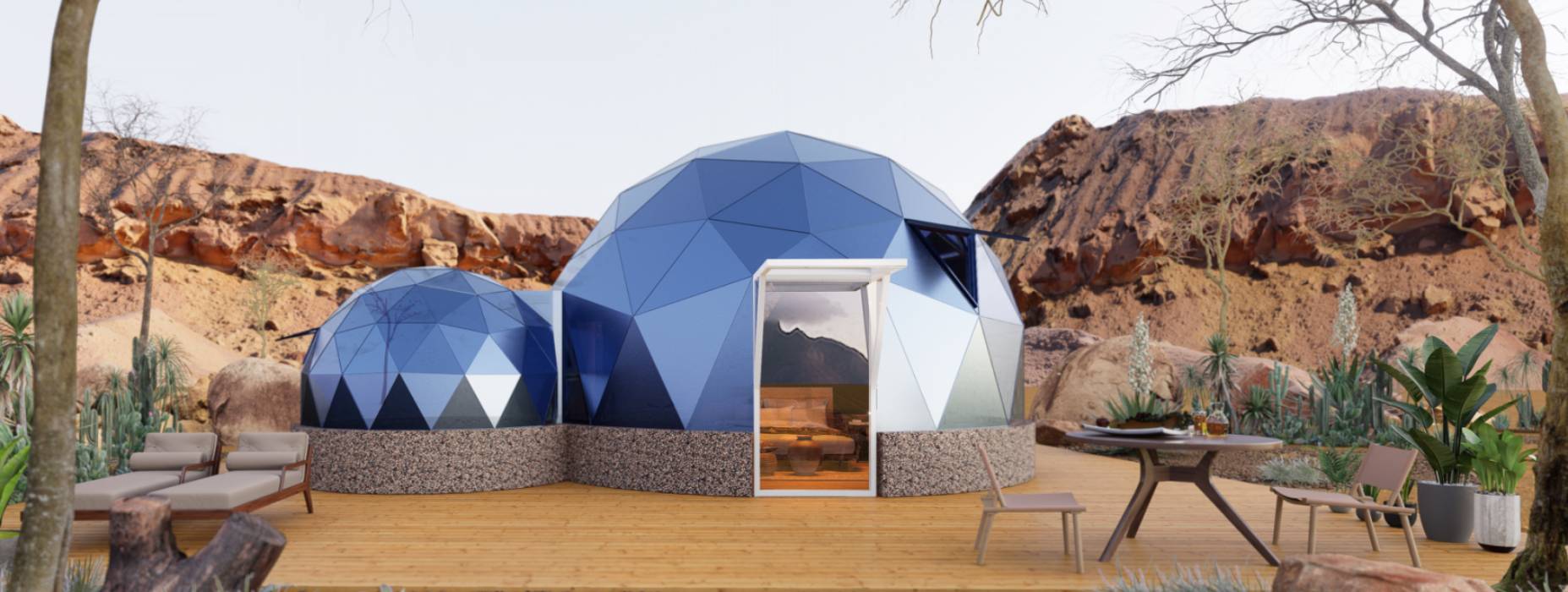 临沂球形智能光伏玻璃星空房